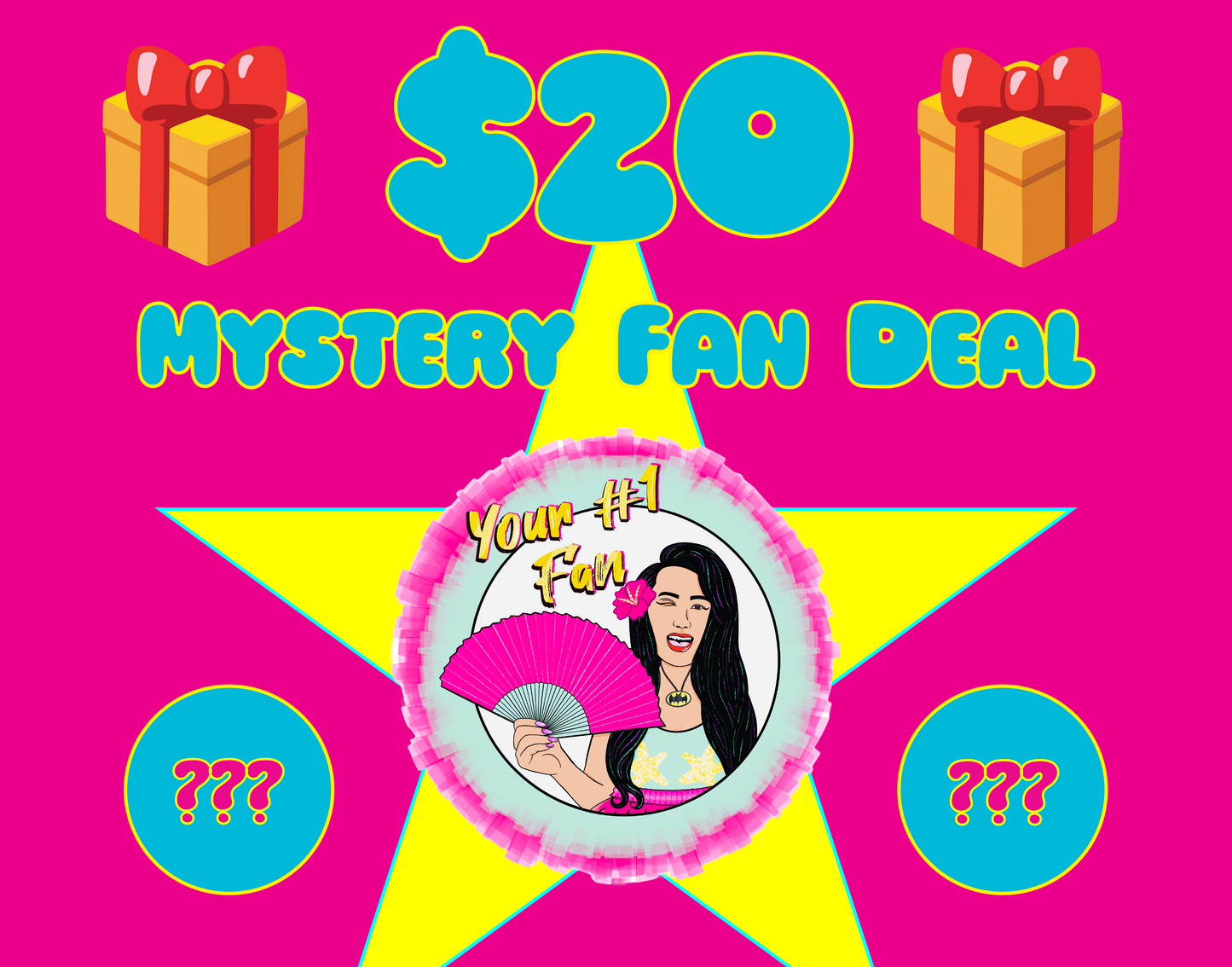 SURPRISE STOCKING STUFFER π ($20 MYSTERY FAN SPECIAL) π