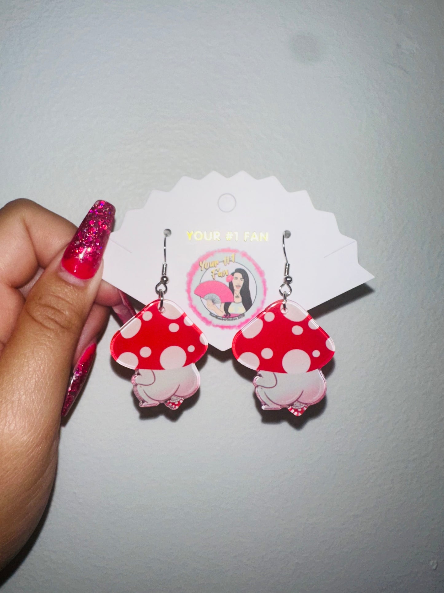 Mushroom Head Sexy Ladies (Earrings)