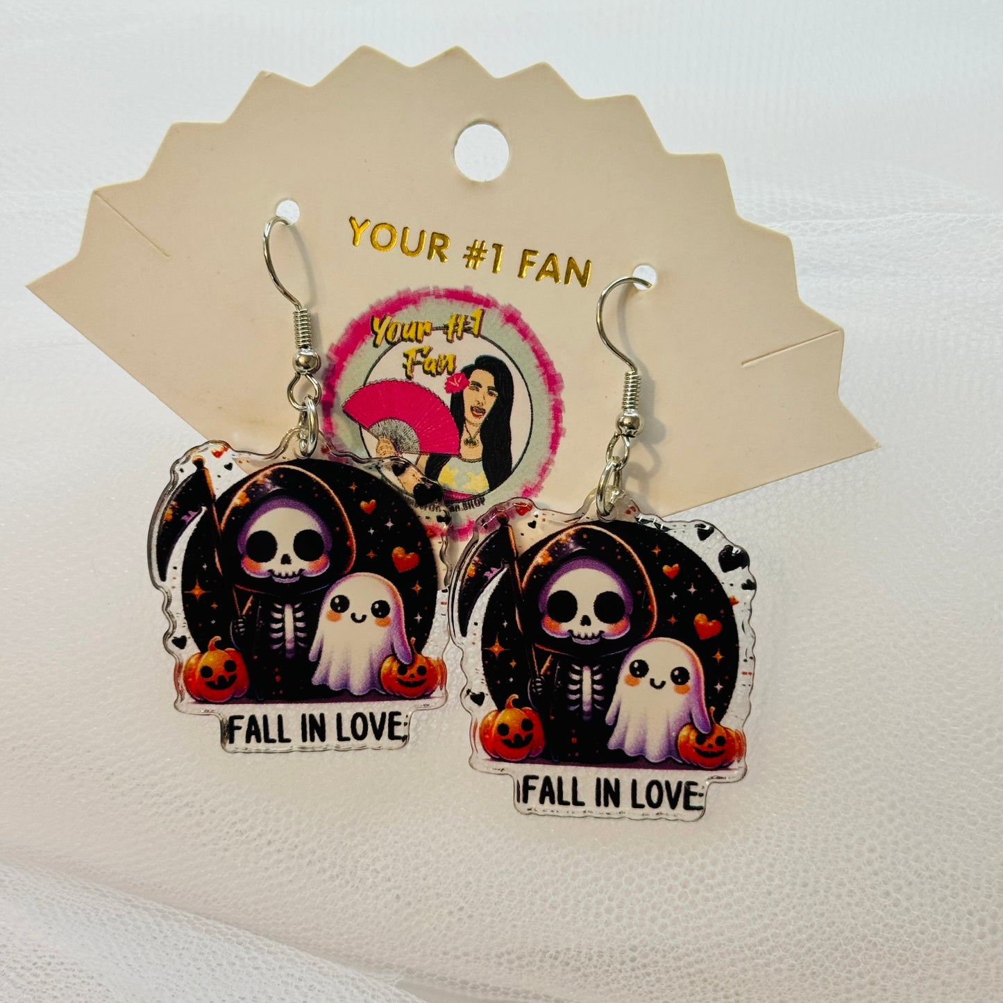 Cute Grim Reaper (Earrings)