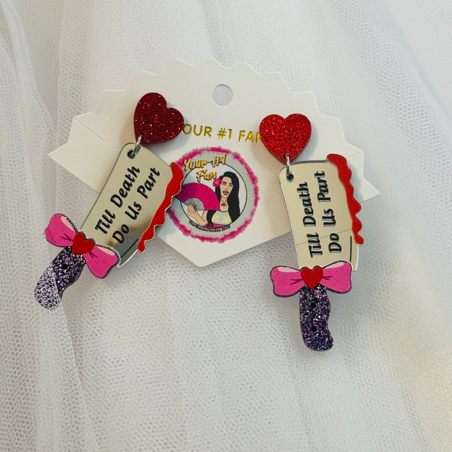 Till Death Do Us Part (Knife) (Earrings)
