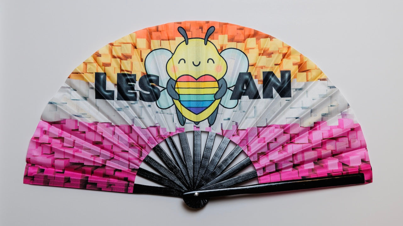 Les-BEE-an (Lesbian Pride) (Large Fan)