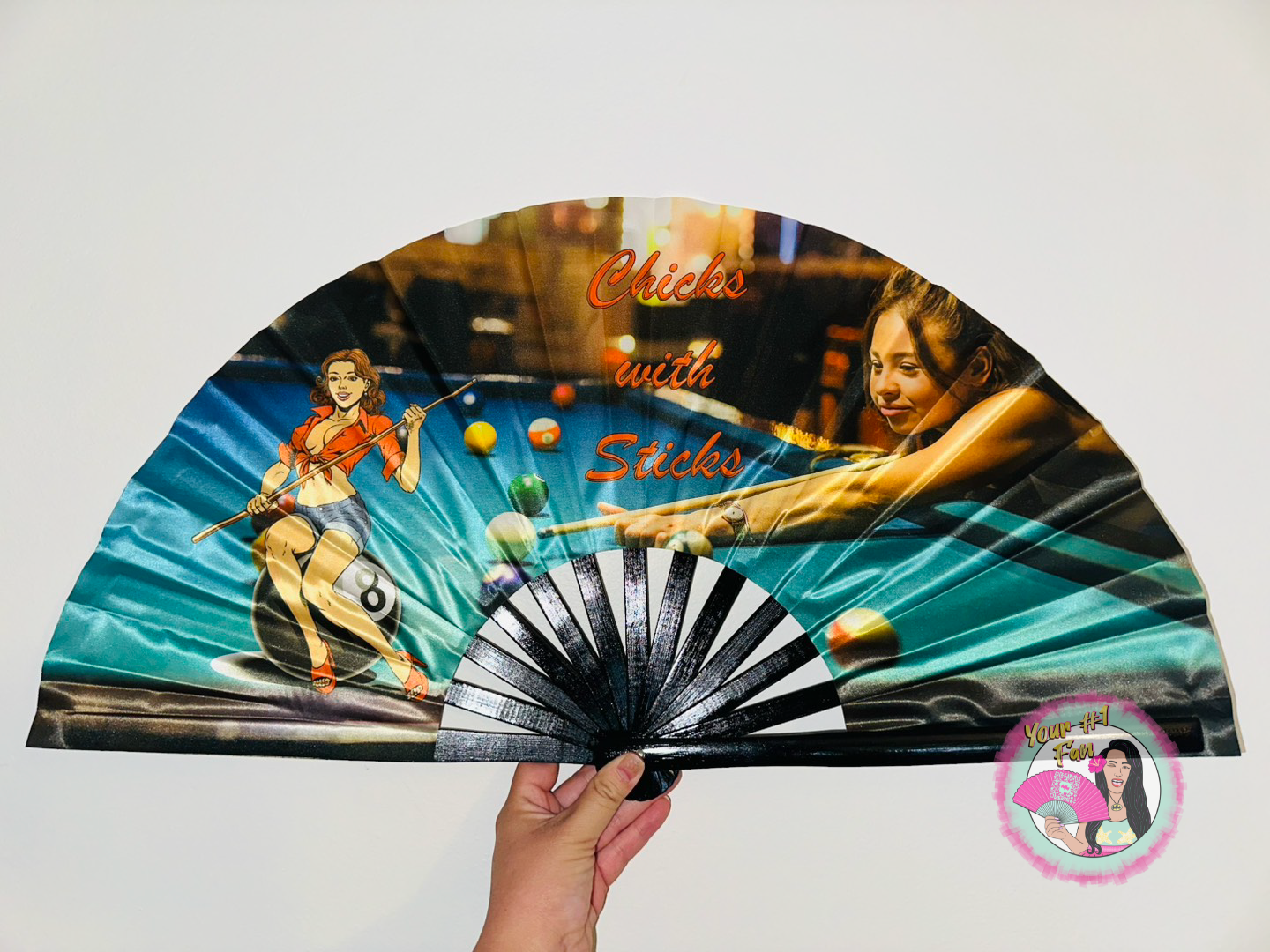 Chicks with Sticks (Fan)