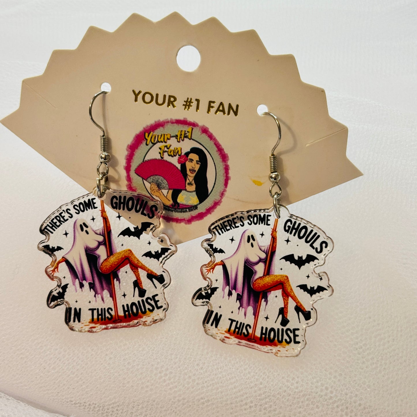 There’s Some Ghouls In The House (Earrings)