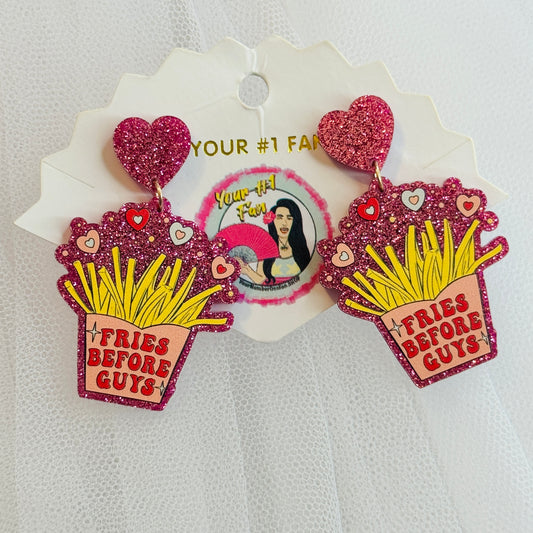 Fries Before Guys (Earrings)