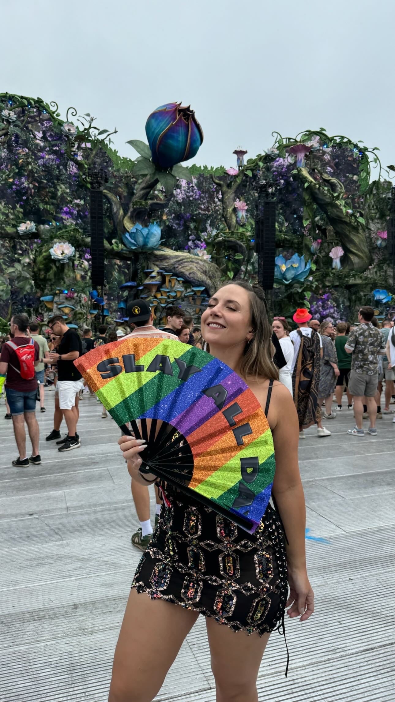 Slay All Day (Large Fan)
