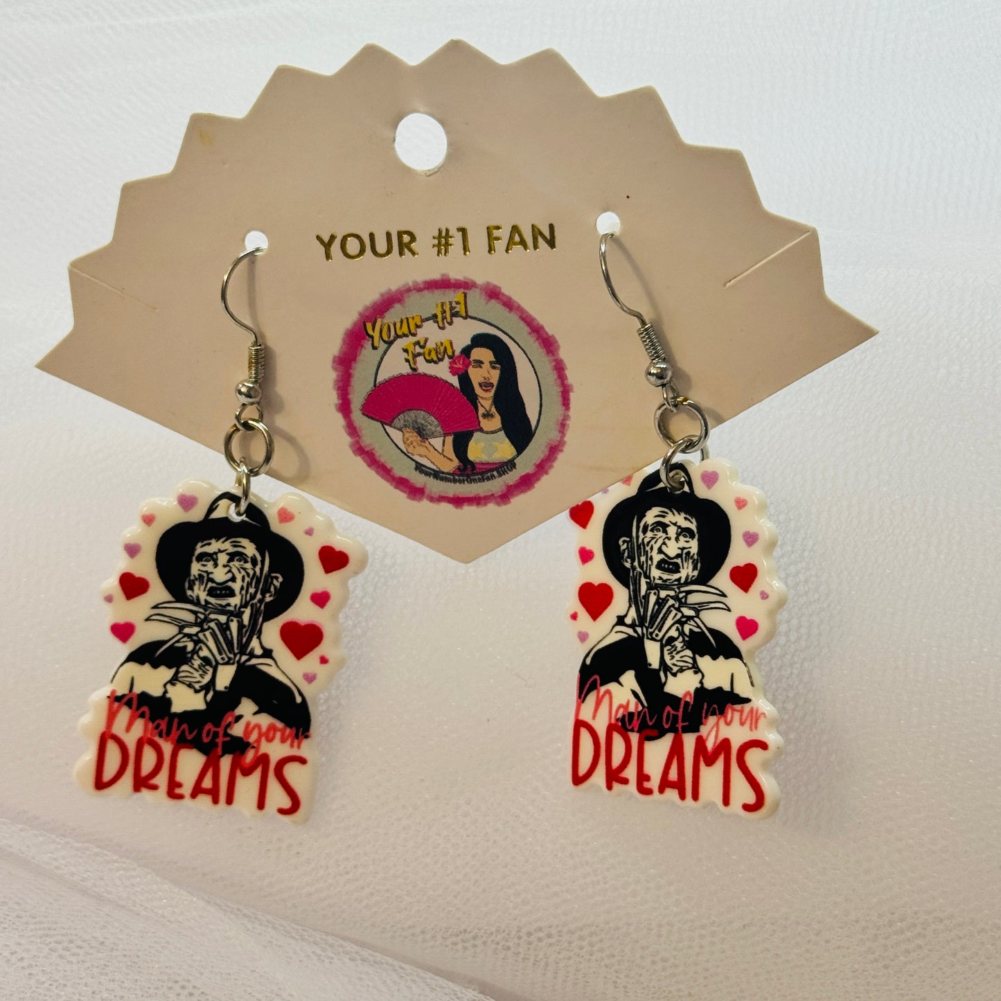 Man Of Your Dreams (Freddy) (Earrings)