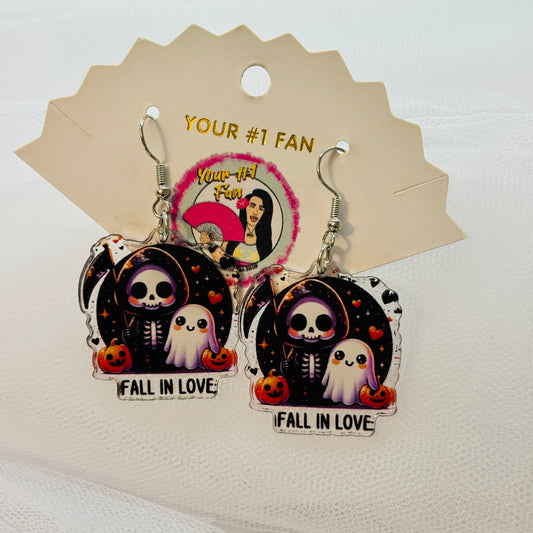 Cute Grim Reaper (Earrings)