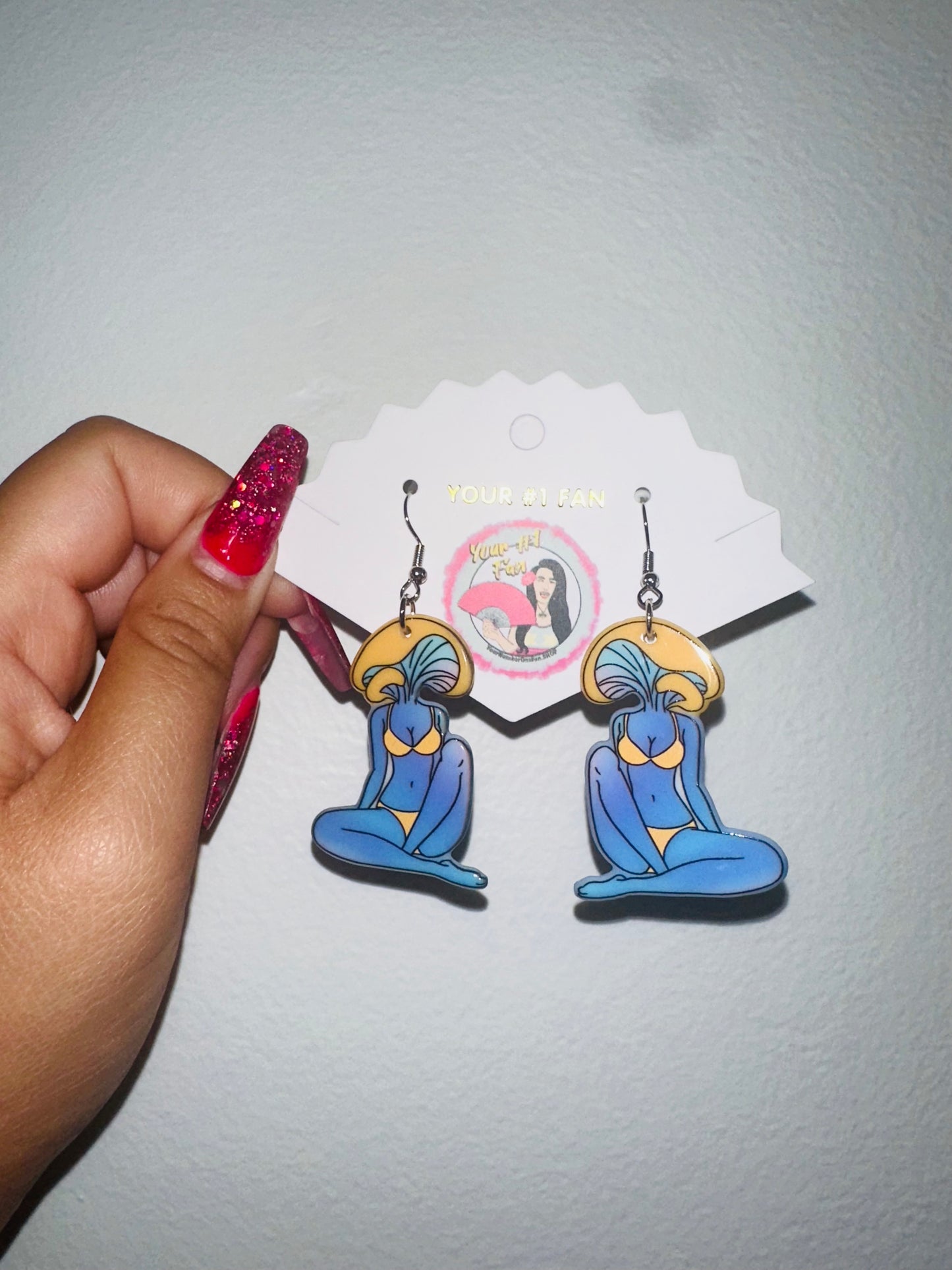 Mushroom Head Sexy Ladies (Earrings)