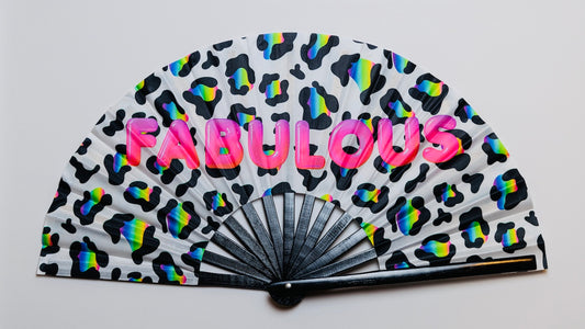✅Leopard Print (Large Fan)