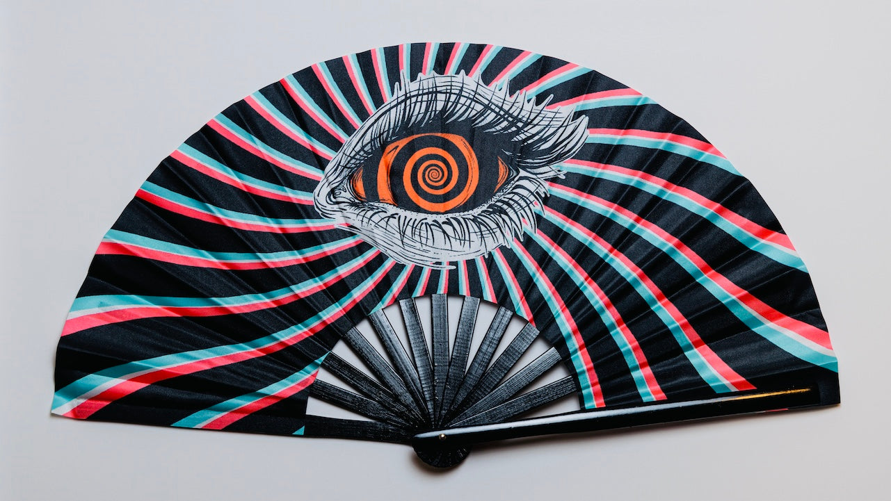 3D Trippy Red Eye (Large Fan)