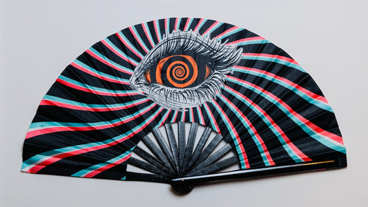 ✅3D Trippy Red Eye (Large Fan)