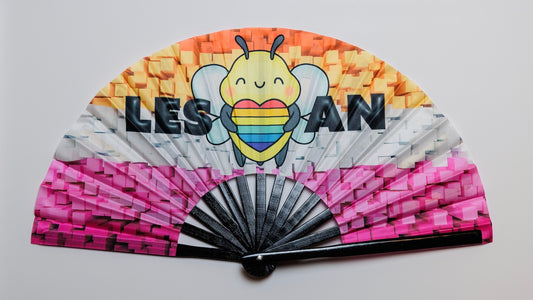 Les-BEE-an (Lesbian Pride) (Large Fan)