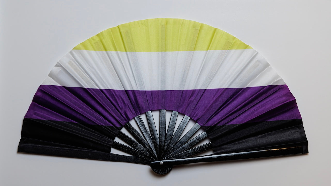 Nonbinary Pride (Large Fan)