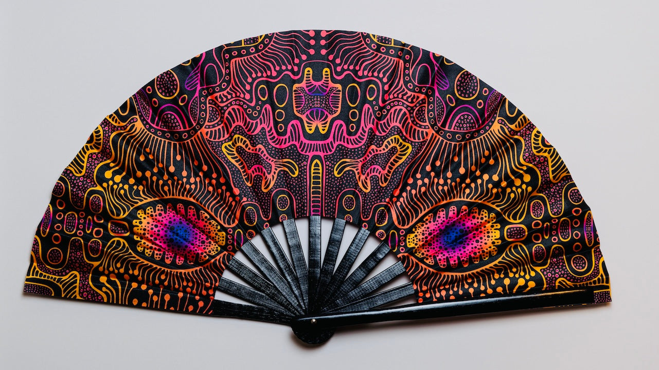 Trippy Rorschach (Large Fan)