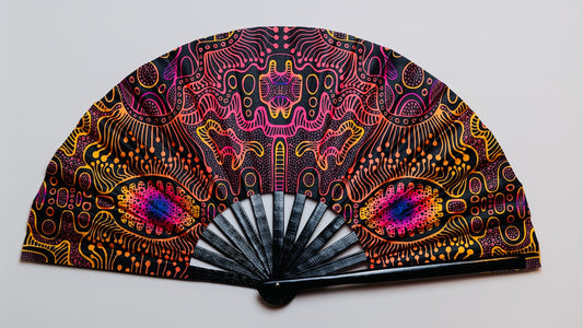 ✅Trippy Rorschach (Large Fan)