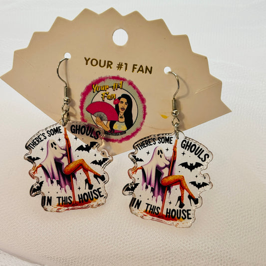 There’s Some Ghouls In The House (Earrings)