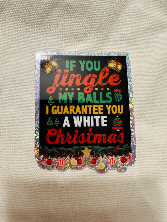 ✅White Christmas (Sticker)