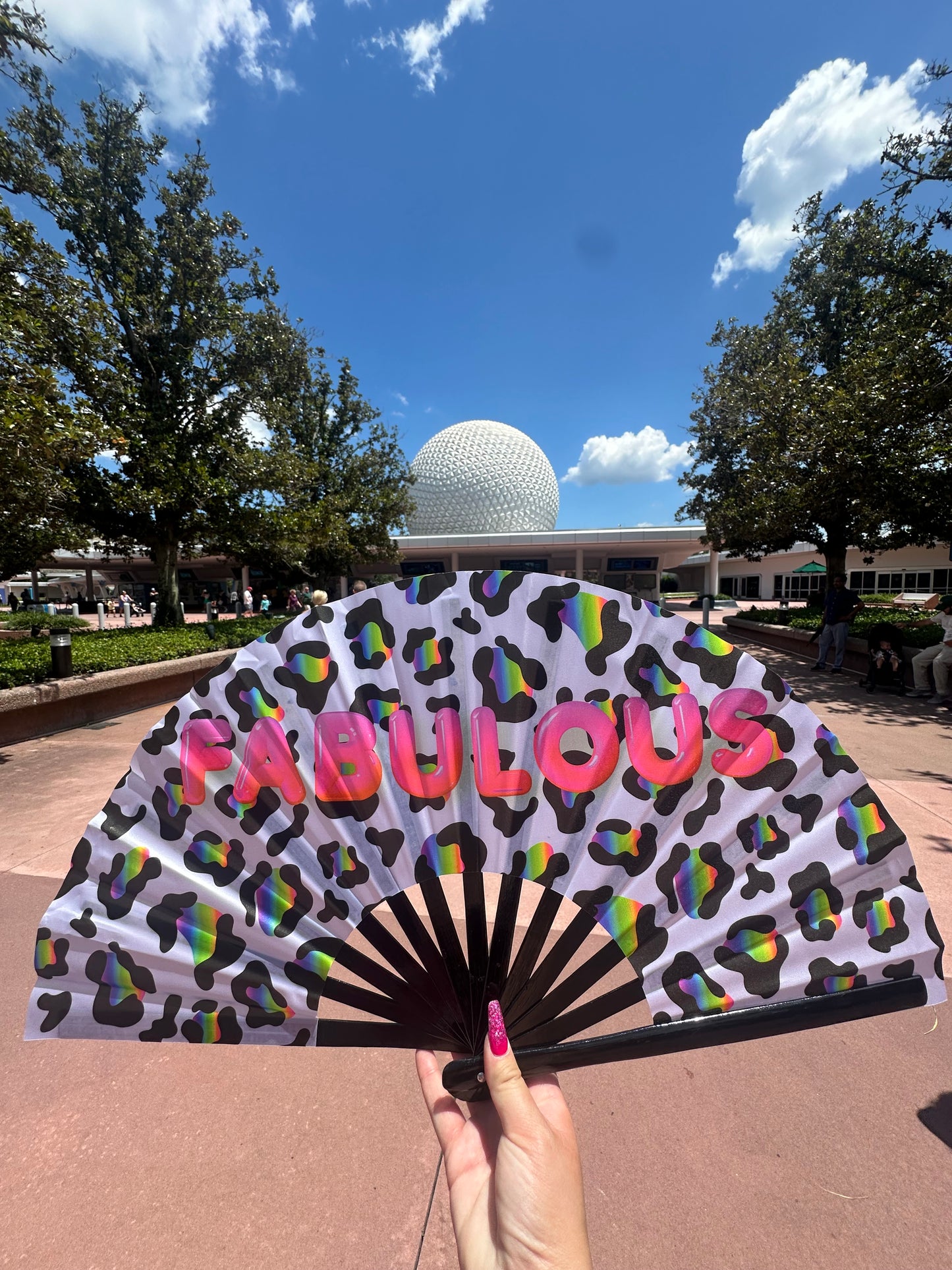 Leopard Print (Large Fan)