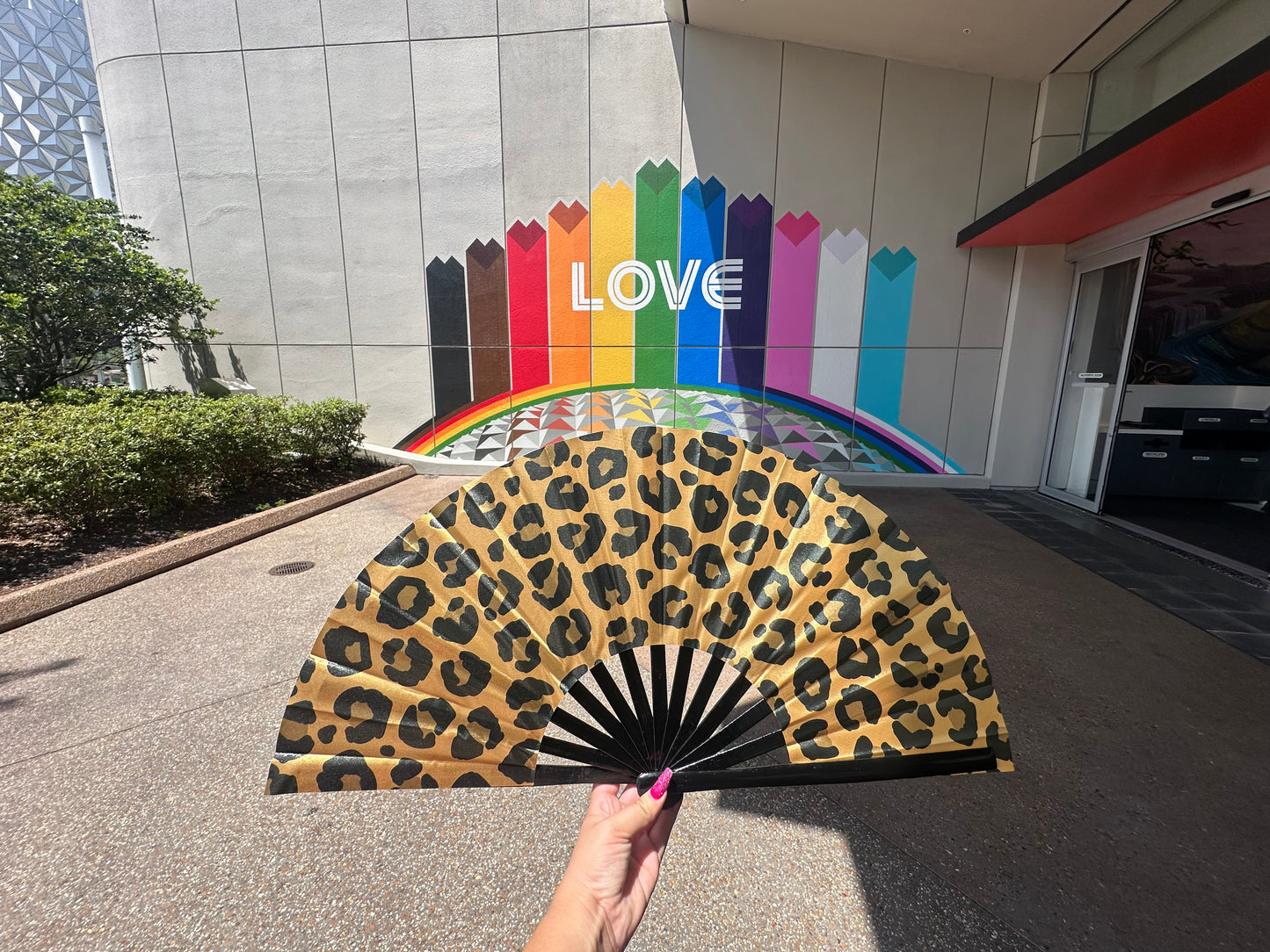 Leopard Print (Large Fan)