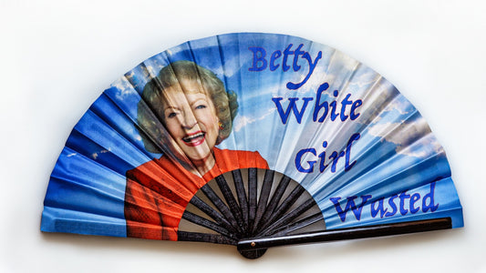 ✅Betty White Girl W*sted (Large Fan)