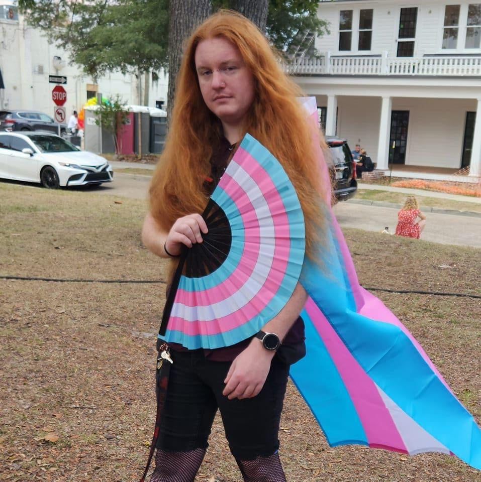 Transexual Pride (Large Fan)