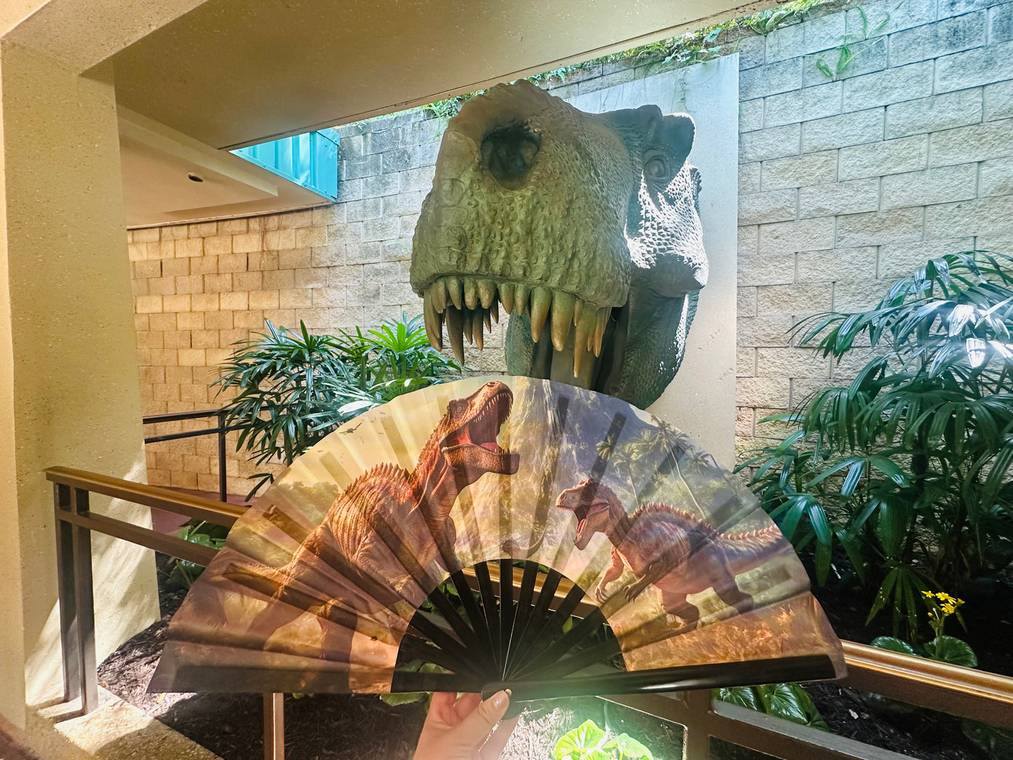 Jurassic Dinosaurs (Large Fan)