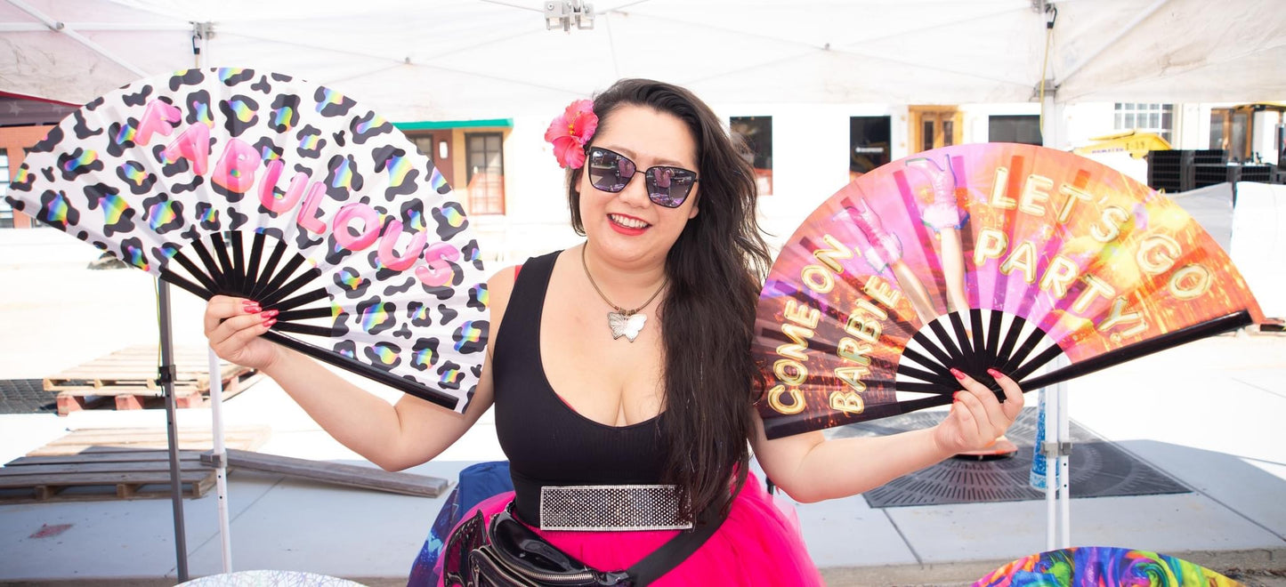 Leopard Print (Large Fan)