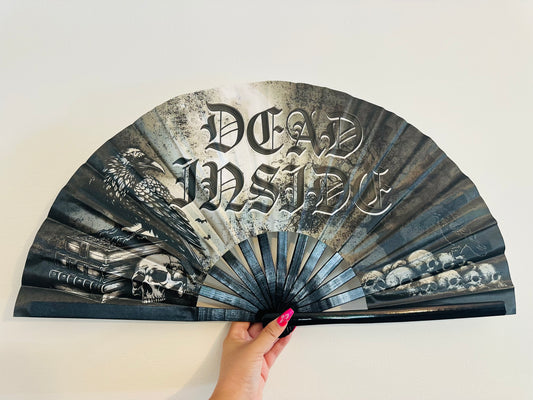 ✅Edgar Allen Poe Inspired (Large Fan)