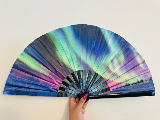 ✅Aurora Borealis (Large Fan)