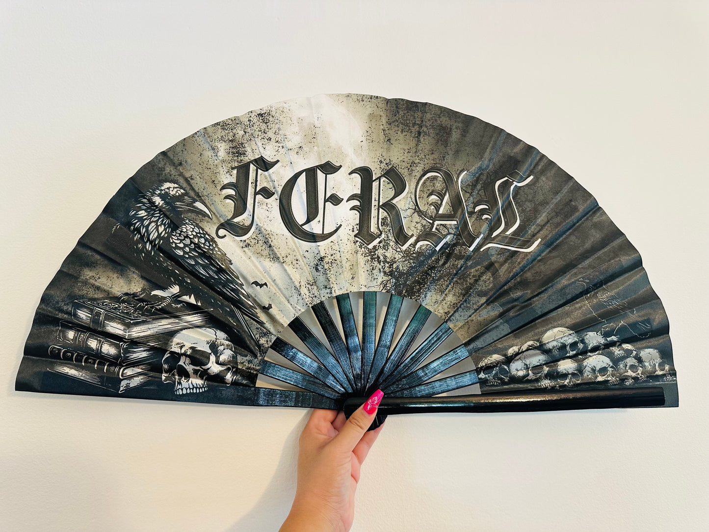 Edgar Allan Poe Inspired (Large Fan)